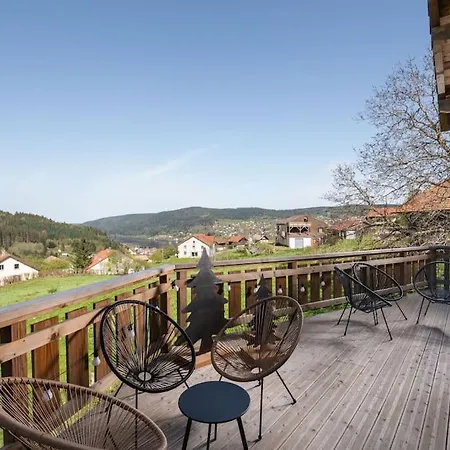 Chalet Bellevue, Piscine Interieure, Spa, Vue Lac شاليه جوراردُميه