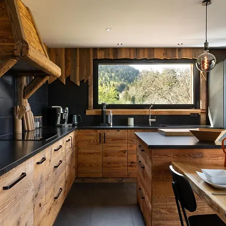 Chalet Bellevue, Piscine Interieure, Spa, Vue