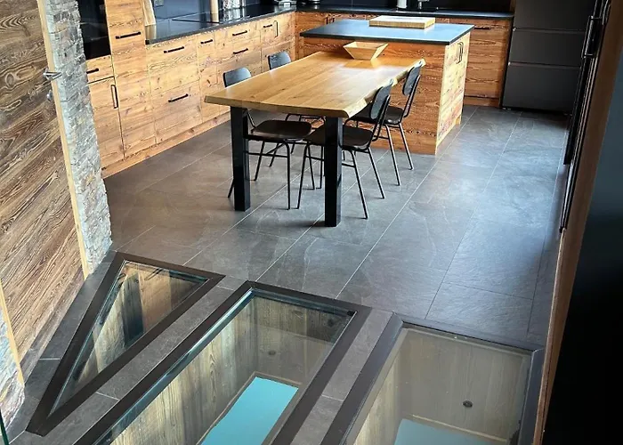 Chalet Bellevue, Piscine Interieure, Spa, Vue Lac Chalet *