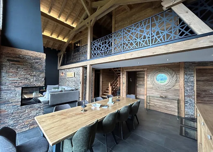 Chalet Bellevue, Piscine Interieure, Spa, Vue Lac *