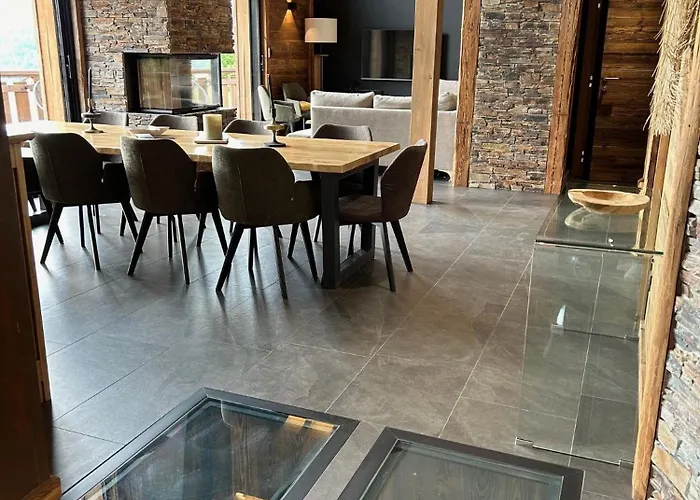 Chalet Bellevue, Piscine Interieure, Spa, Vue Lac