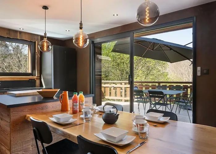 Chalet Bellevue, Piscine Interieure, Spa, Vue Lac Chalet *