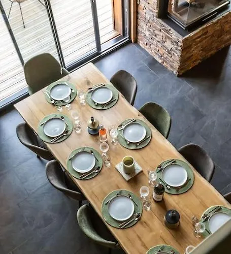 Chalet Chalet Bellevue, Piscine Interieure, Spa, Vue Lac