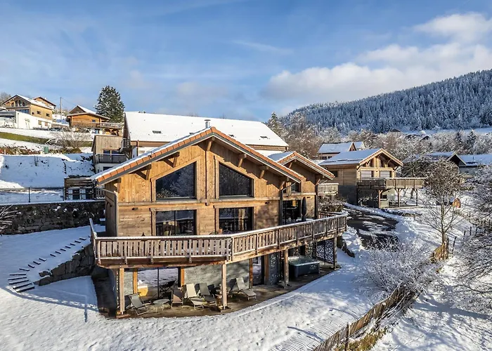 Chalet Bellevue, Piscine Interieure, Spa, Vue Gerardmer