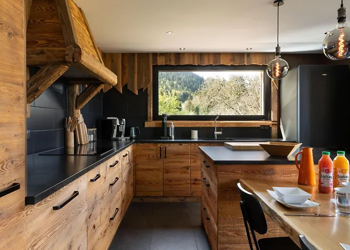 Chalet Bellevue, Piscine Interieure, Spa, Vue