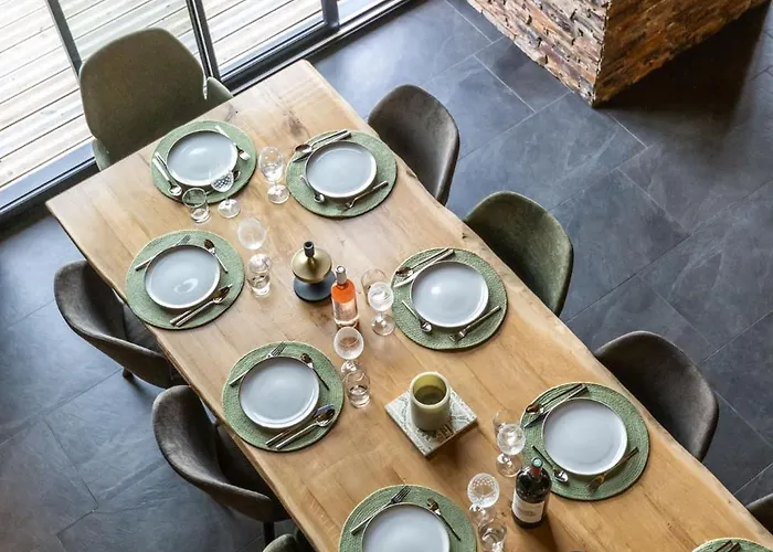 Bellevue, Piscine Interieure, Spa, Vue Chalet