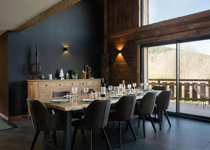 Bellevue, Piscine Interieure, Spa, Vue Chalet Gerardmer