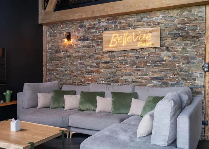 Chalet Bellevue, Piscine Interieure, Spa, Vue *