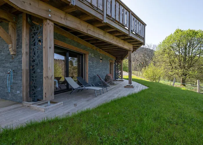 Chalet Bellevue, Piscine Interieure, Spa, Vue *